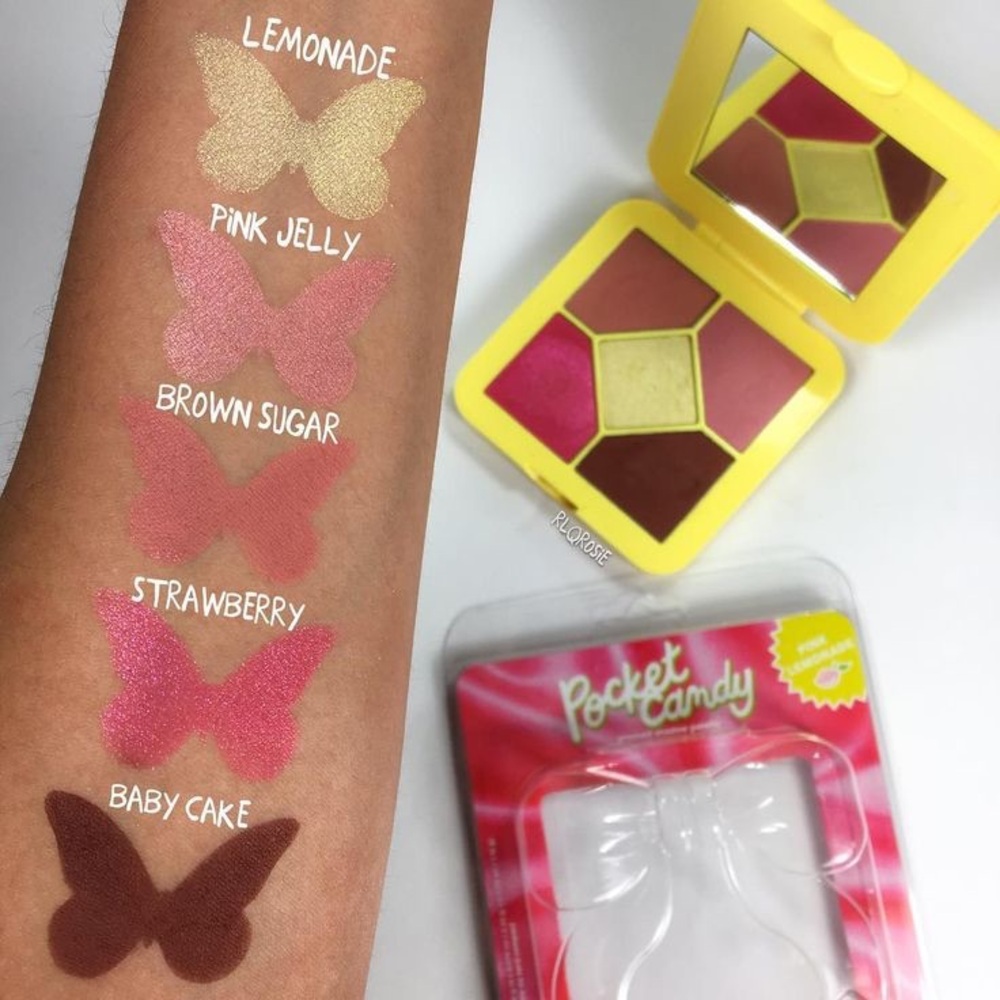 Lime Crime Pocket Candy Palette - Pink Lemonade - New - Picture 4 of 6